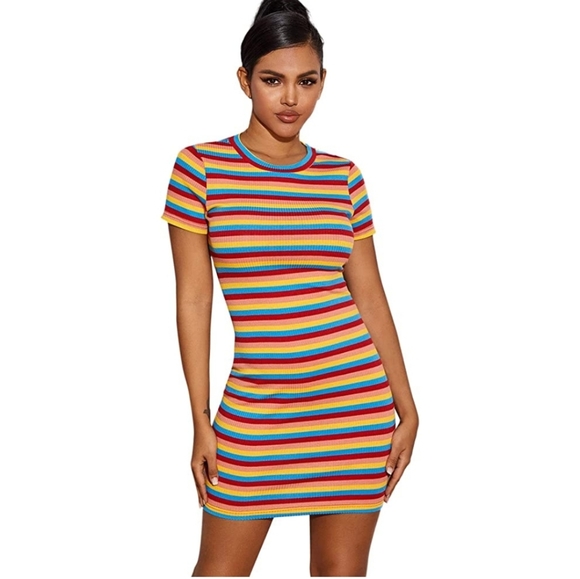 Absolutely Dresses & Skirts - Absolutely Stripe Bodycon Dress